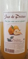 Jus de poires