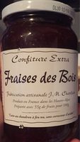 Confiture extra fraises des bois