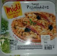 Tarte pissaladière oignons, anchois