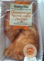 Chaussons aux légumes confits