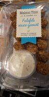 Falafels sauce yaourt
