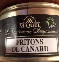 Fritons de canard
