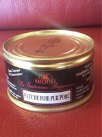 Pâté de foie pur porc
