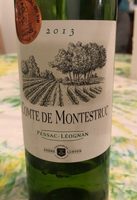 Comte de Montestruc Andre Lurton, Pessac Leognan vin blanc Comte de Montestruc Andre Lurton, la bouteille de 75