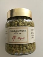 Petits pois extra fins à l'étuvée