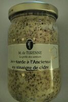 Moutarde à l'ancienne au vinaigre de cidre