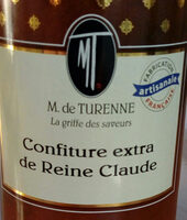 Confiture extra de reine-claude
