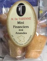 Mini financiers aux amandes