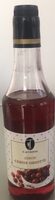 Sirop cerise griotte