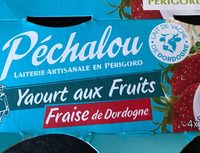 Yaourts aux fruits Fraise de Drodogne