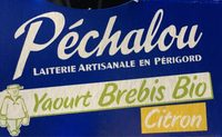 Yaourt brebis bio citron