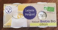 Yaourt brebis bio citron