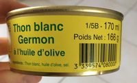 Thon blanc germon a l'huile olive