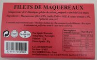 Filets de maquereaux