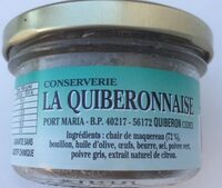 Rillettes De Maquereaux Au Poivre Vert