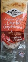 Saucisse seche courbe supérieur au piment d'Espelette