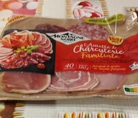Assiette de charcuterie familiale