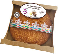 Galette sablée chocolat aromatisée 400g