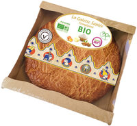 Galette sablée frangipane 500g BIO avec fève et couronne