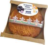 Galette sablee pruneau - 6/8 parts 400g feve