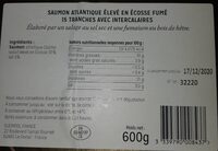 Saumon Atlantique fumé élevé en écosse