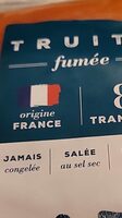 Truite fumée
