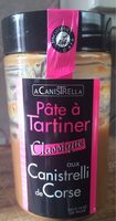 Pâte à tartiner aux canistrellis de Corse