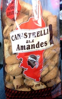 Canistrelli aux amandes
