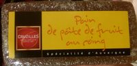 Pain de pate de fruit au coing
