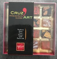 Pates de fruits glacées