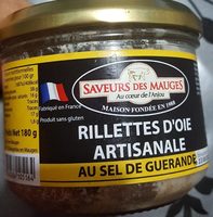 Rillettes d'oie artisanale