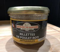 Rillettes de poulet rôti artisanales