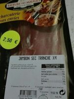 Jambon sec X 4