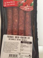 Merguez boeuf mouton