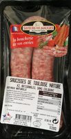 Saveurs des Mauges saucisses natures supérieures x2