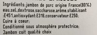 Jambon Fumé Grillé des Mauges