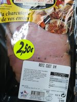 Rôti cuit x4