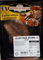 Saveurs des mauges, Rillauds d'Anjou, la barquette de 2