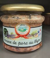 Terrine de porc au thym