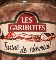 Terrine de chevreuil les Garibotes is
