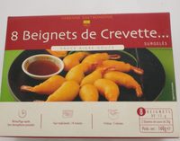 8 beignets de crevette