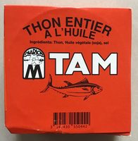 Thon entier à l'huile