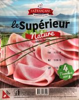 Jambon cuit superieur