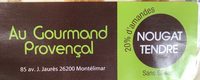 Nougat tendre