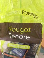 Nougat tendre sans gluten