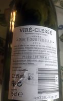 Viré-Clessé Cuvée des Tourterelles 2016