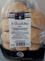 8 Briochettes Nature