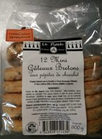 12 Mini Gâteaux Bretons aux Pépites de Chocolat