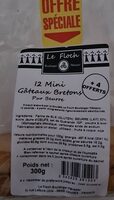 12 mini gâteaux bretons