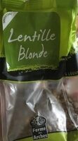 Lentille blonde
